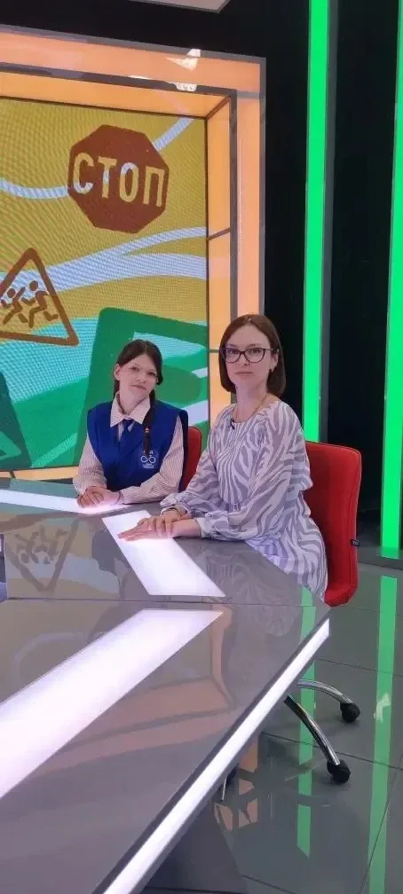 Ученица 5г класса МБОУ «Школа № 121» г.о. Самара вместе с мамой приняли участие в съемке очередного 