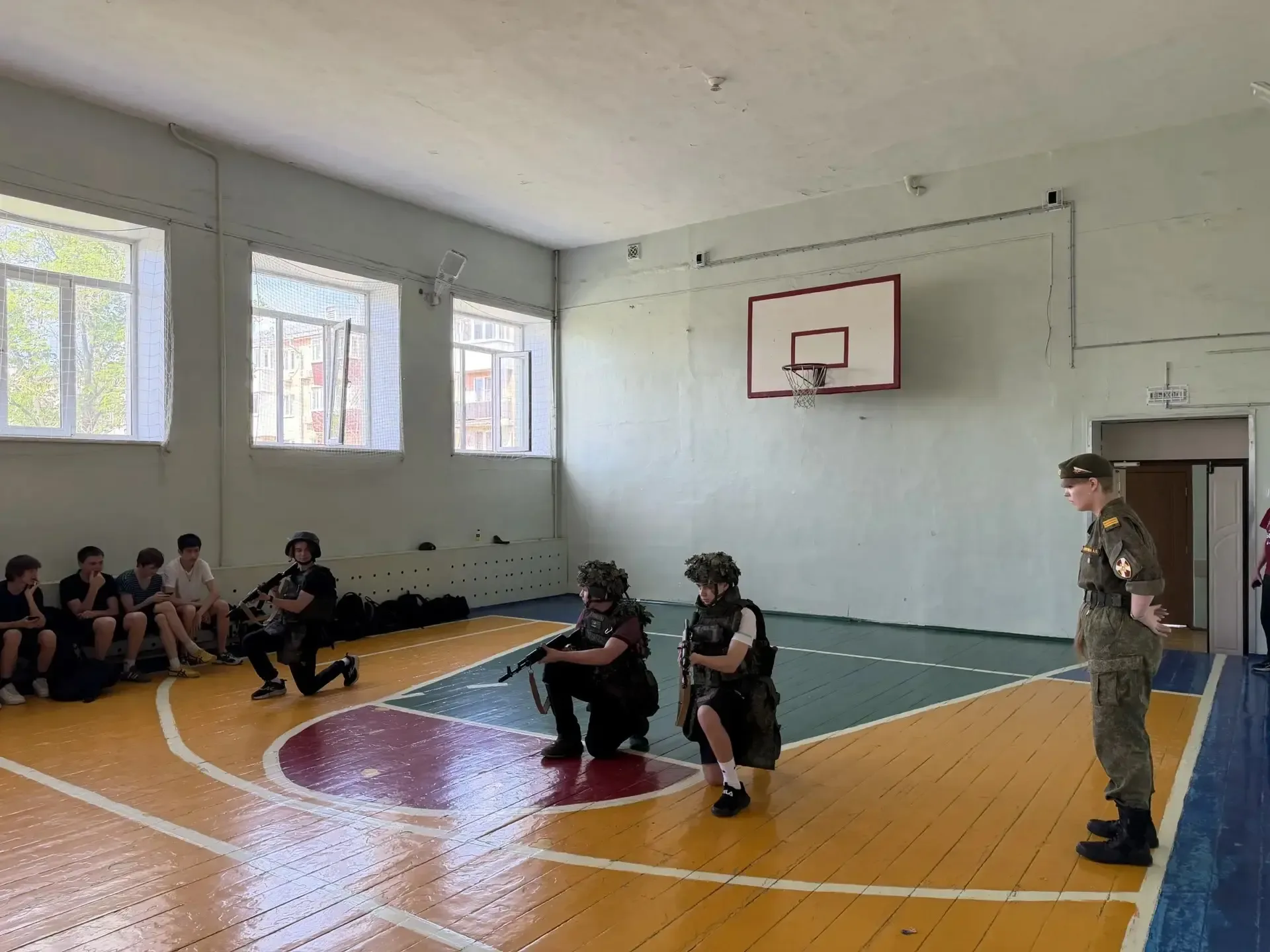 В МБОУ «Школа № 121» г.о. Самара завершились учебные сборы для учащихся 8-х классов в рамках предмет