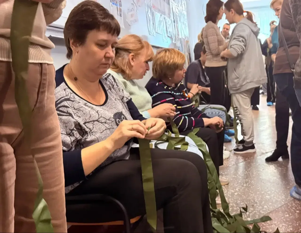 🇷🇺 Всем миром – нашим Героям! 🇷🇺  Сегодня, на базе нашей школы, царила особая атмосфера единства и п