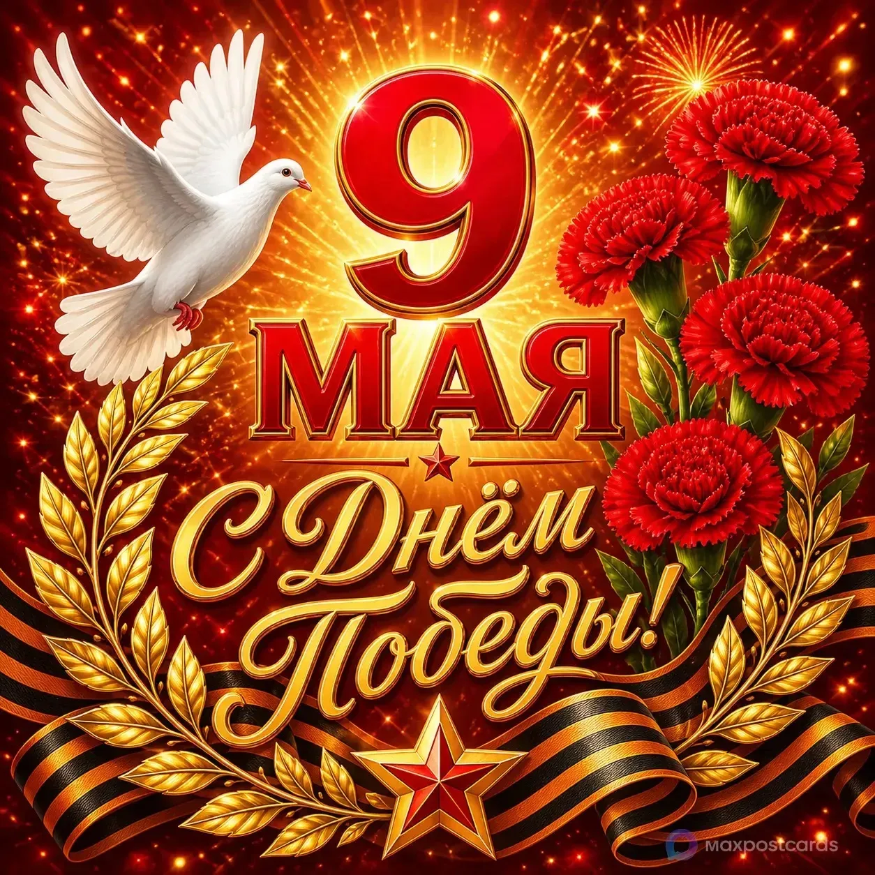 Дорогие коллеги, друзья!                        Поздравляю Вас с Днём Победы - 9 мая!  Этот день нав