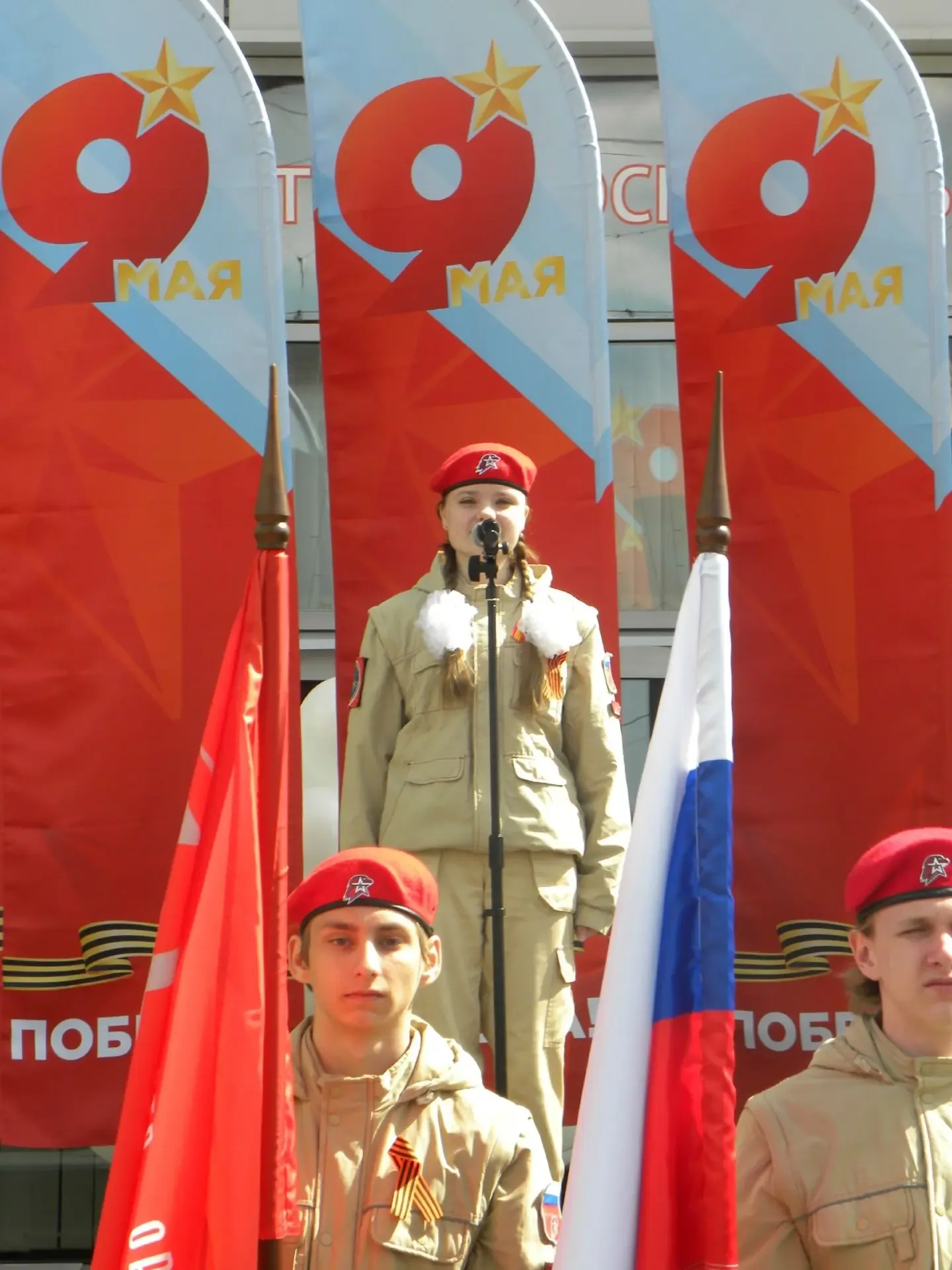 День Великой Победы в Кудрово: «Молот» в строю памяти и чести! 🇷🇺  9 мая — священная дата для каждог