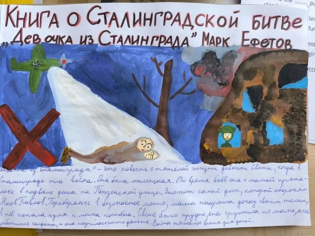 ⚡️В 4 «А» классе прошла защита индивидуальных проектов по литературному чтению на тему «Россия — вел