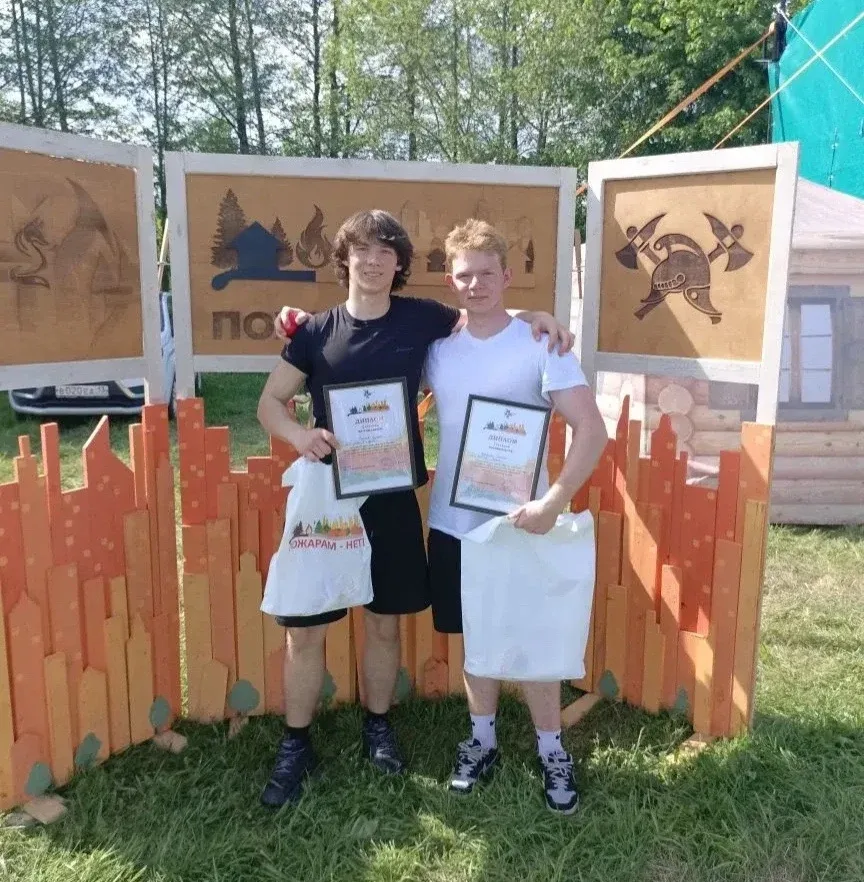 🔥 «Пожарам - НЕТ!»  ✨Поздравляем ребят за победу в конкурсе детского рисунка под открытым небом, в р