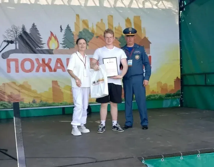 🔥 «Пожарам - НЕТ!»  ✨Поздравляем ребят за победу в конкурсе детского рисунка под открытым небом, в р