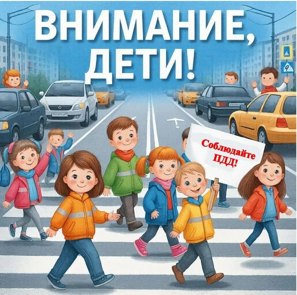 В целях профилактики дорожно-транспортных происшествий с участием несовершеннолетних, сохранения жиз