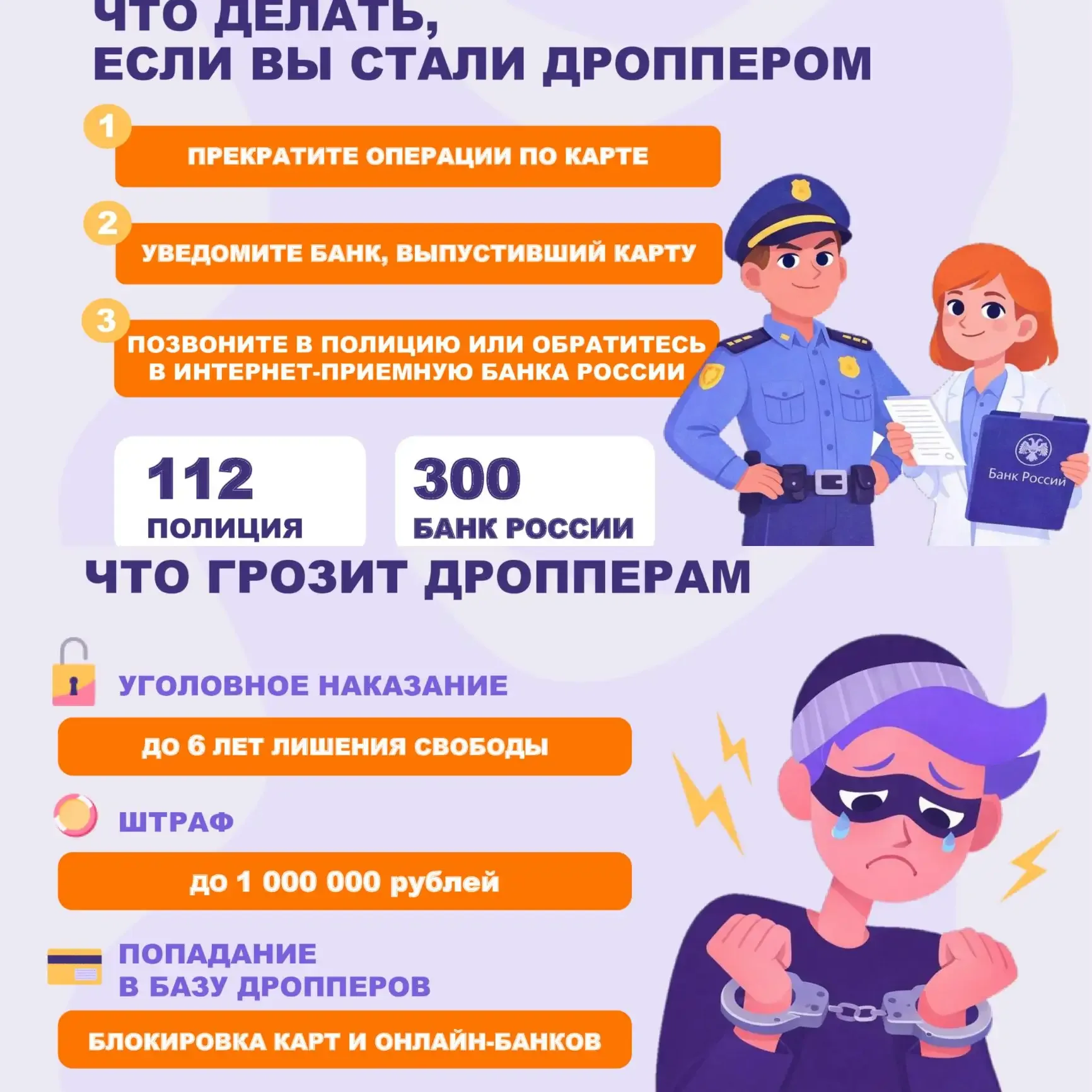 Дропперство - это не "способ подработки", а соучастие в преступлении с реальными правовыми и финансо