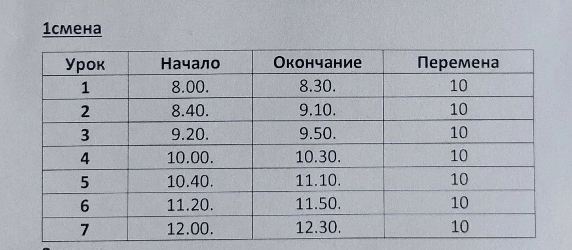 Звонки Четверг 14.05 для классов на Дистанте