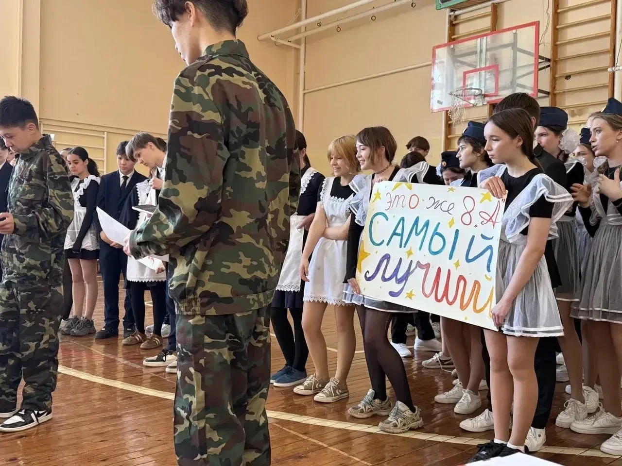 В гимназии прошли учебные сборы по основам безопасности и защиты Родины для учащихся 8-х классов.  В