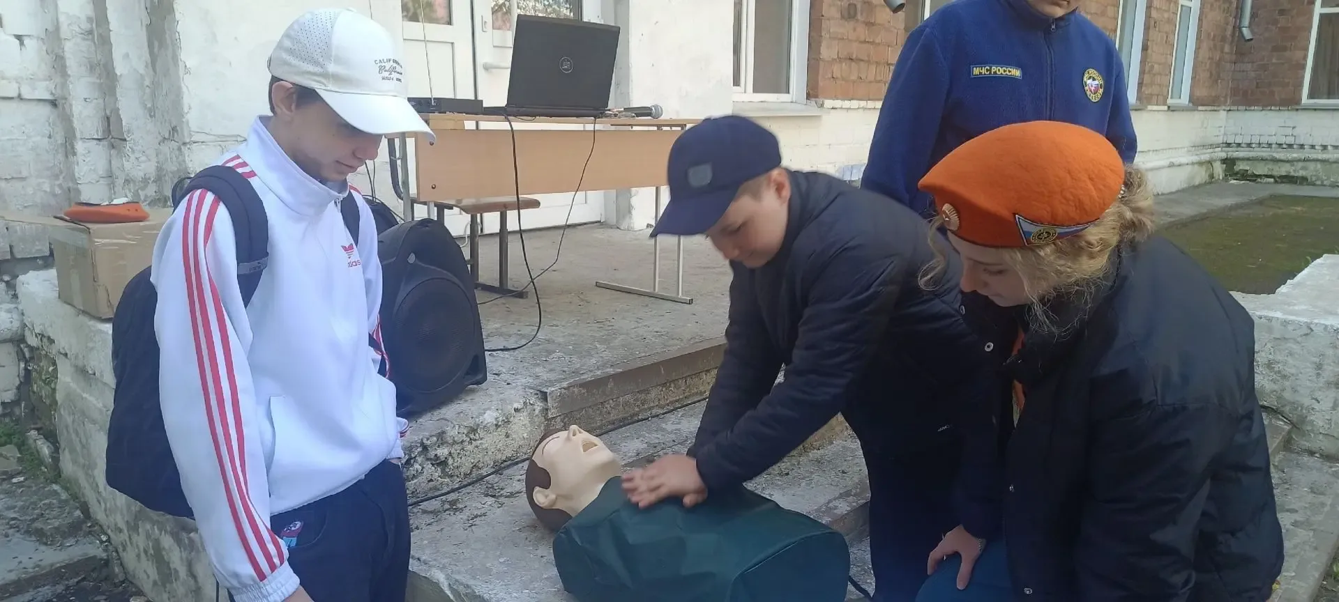 Сегодня наша дружина юных пожарных побывала в 18-й школе на мероприятии в рамках муниципального прое
