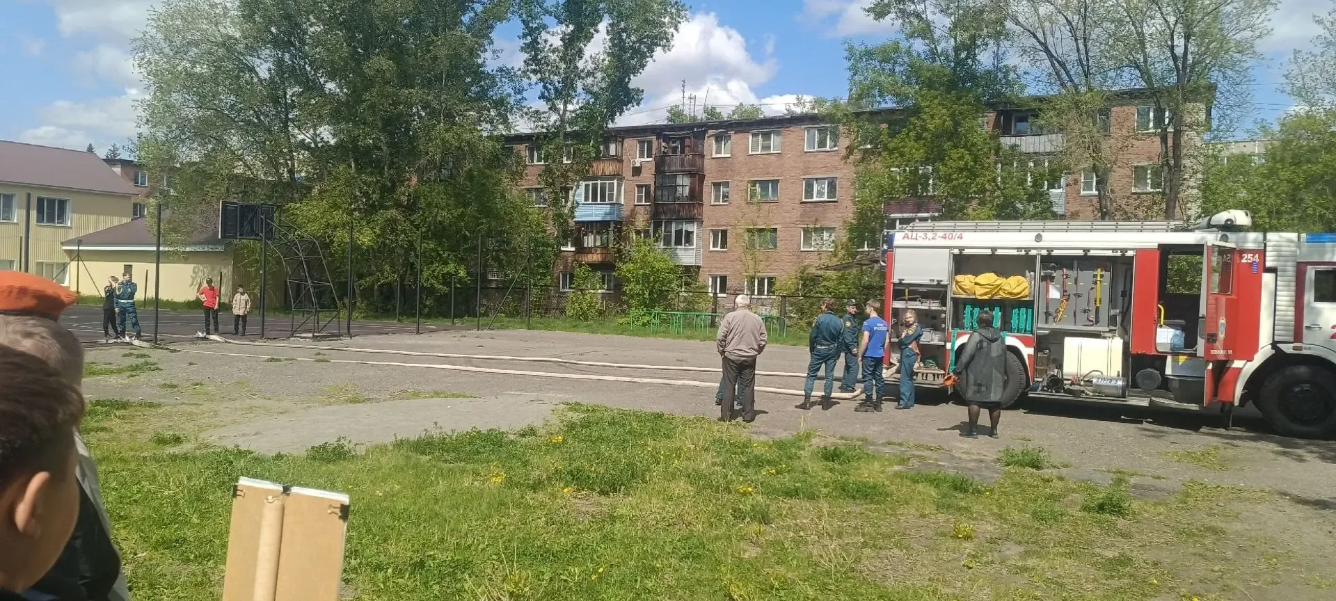 Сегодня наша дружина юных пожарных побывала в 18-й школе на мероприятии в рамках муниципального прое