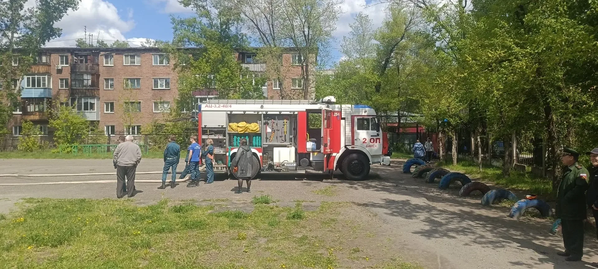 Сегодня наша дружина юных пожарных побывала в 18-й школе на мероприятии в рамках муниципального прое