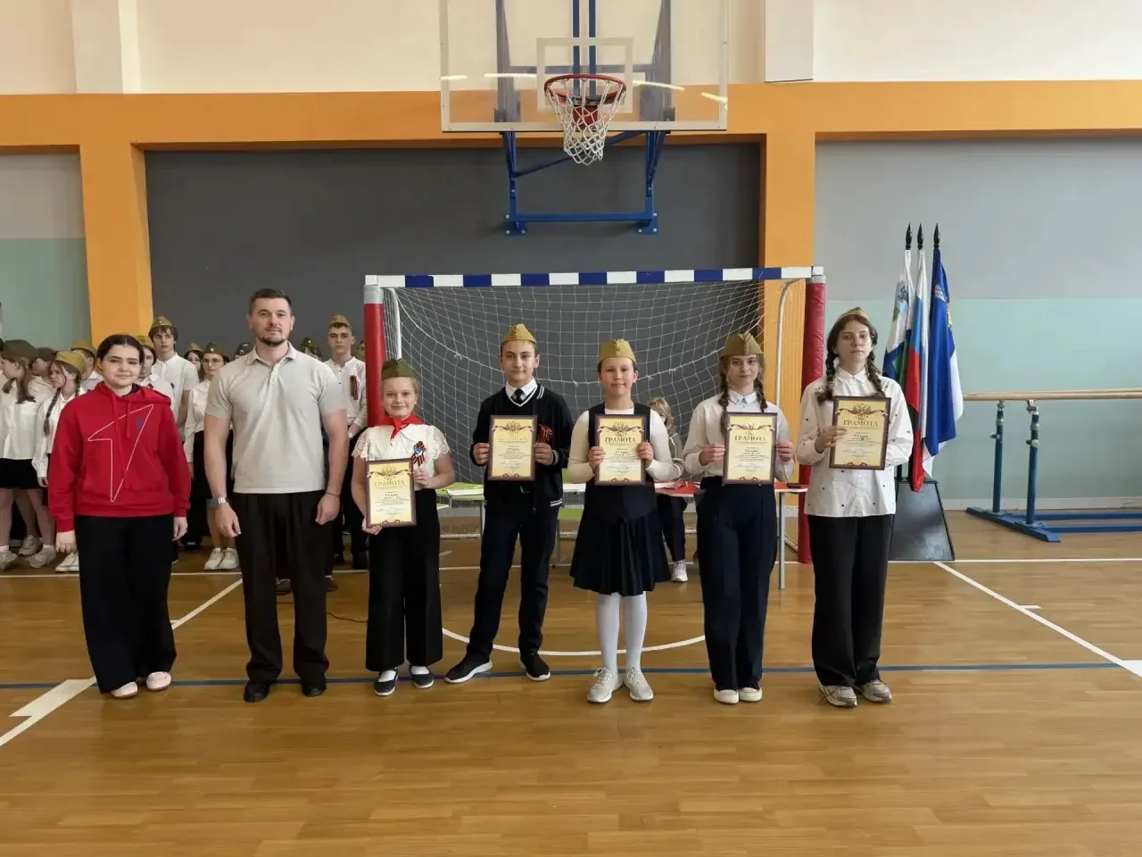 🎖️ СМОТР ВОЕННО‑ПАТРИОТИЧЕСКОГО КОНКУРСА «СТРОЯ И ПЕСНИ» — В ЧЕСТЬ 81‑Й ГОДОВЩИНЫ ВЕЛИКОЙ ПОБЕДЫ! 🎖️