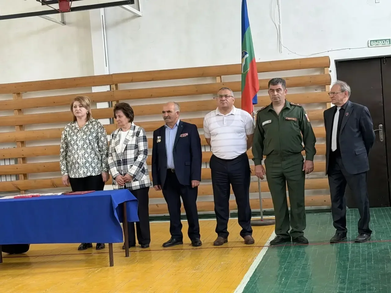 19 мая наш юнармейский отряд из 7‑а класса с гордостью участвовал в военно‑патриотическом марафоне «