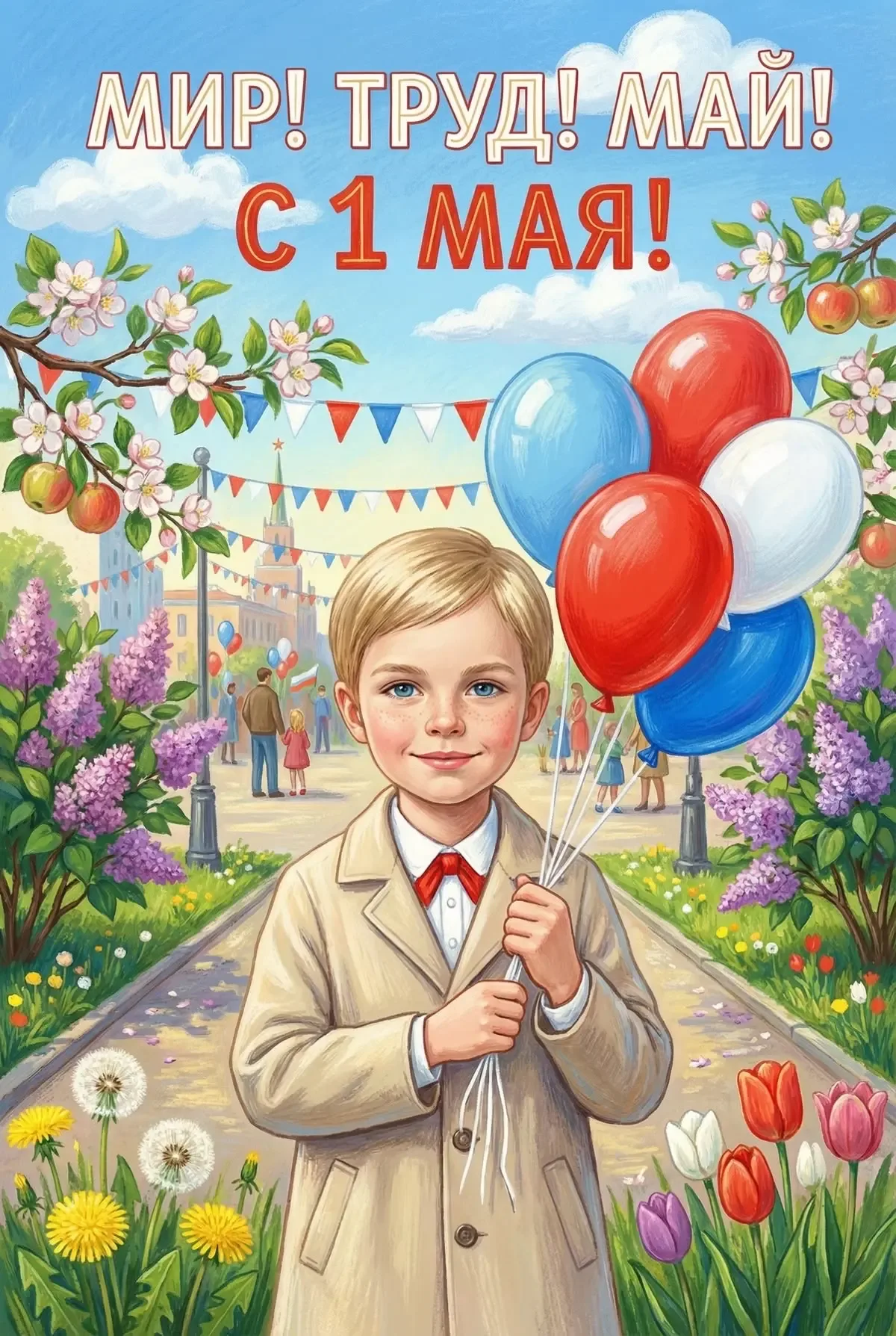 🇷🇺 С праздником Весны и Труда, дорогие друзья!  1 мая — это символ обновления, единства и уважения к