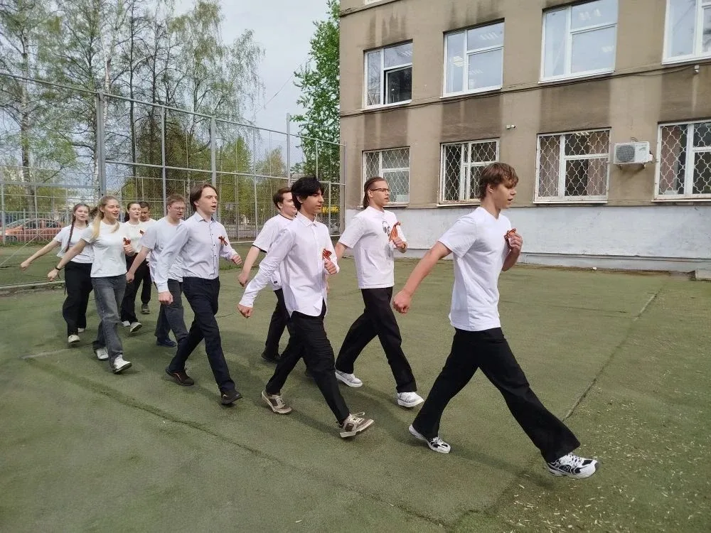 🌟Смотр‑конкурс строевой песни, посвящённый 81‑й годовщине Победы в Великой Отечественной войне. 🌟  🇷