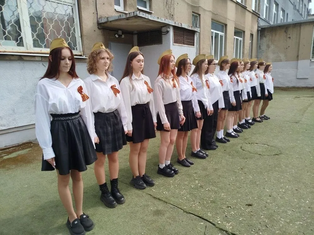 🌟Смотр‑конкурс строевой песни, посвящённый 81‑й годовщине Победы в Великой Отечественной войне. 🌟  🇷