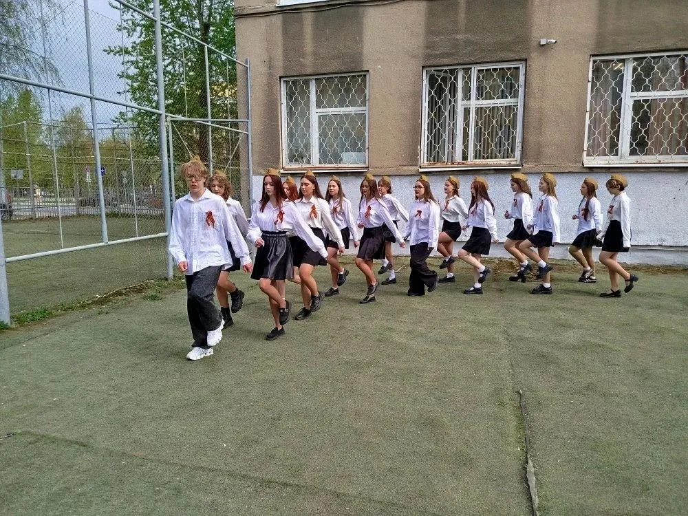 🌟Смотр‑конкурс строевой песни, посвящённый 81‑й годовщине Победы в Великой Отечественной войне. 🌟  🇷