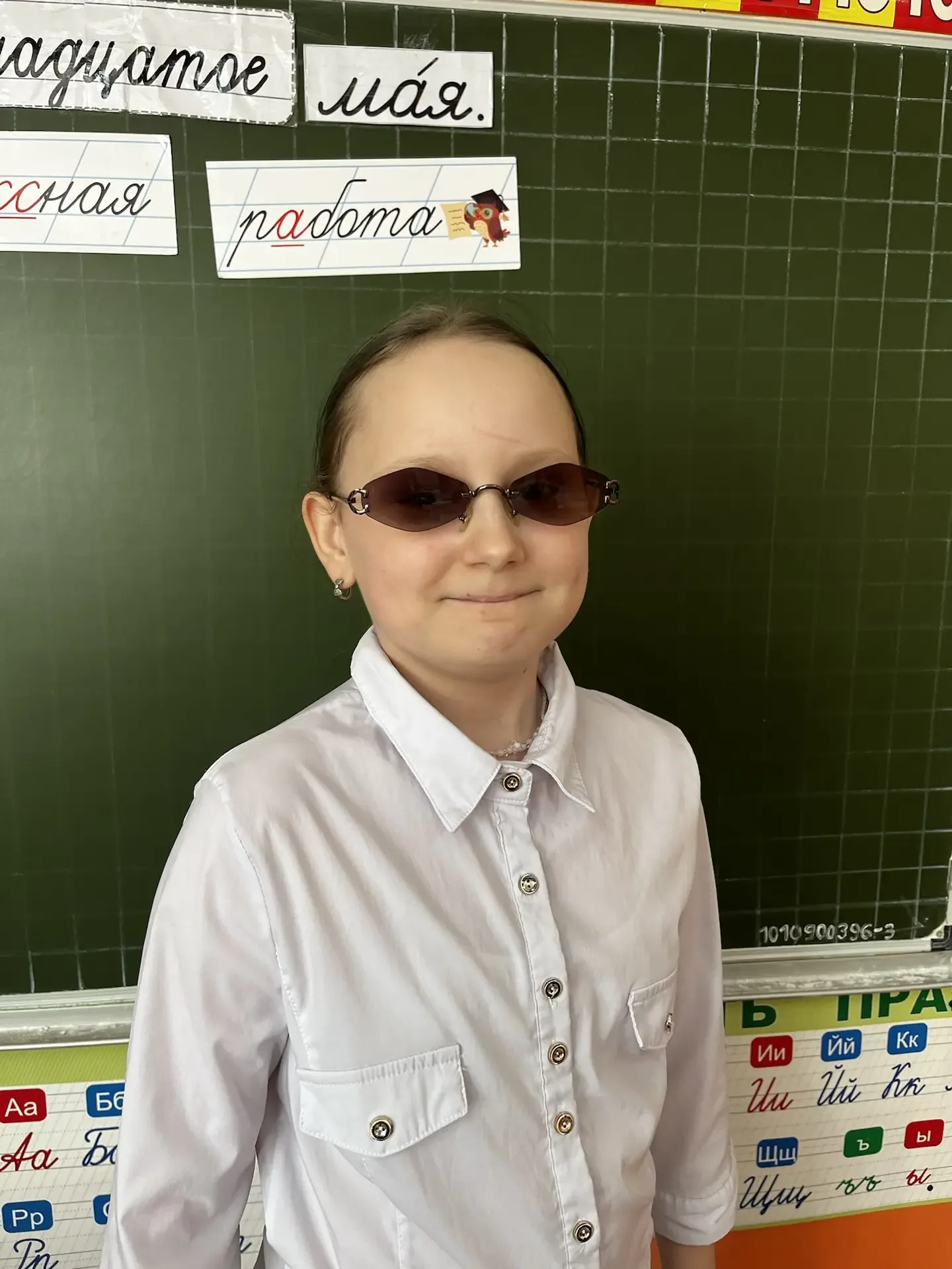 😎Очёчи чёрные  👓Вчера в нашей школе прошла Тематическая пятница модных очков  – стильная, креативная
