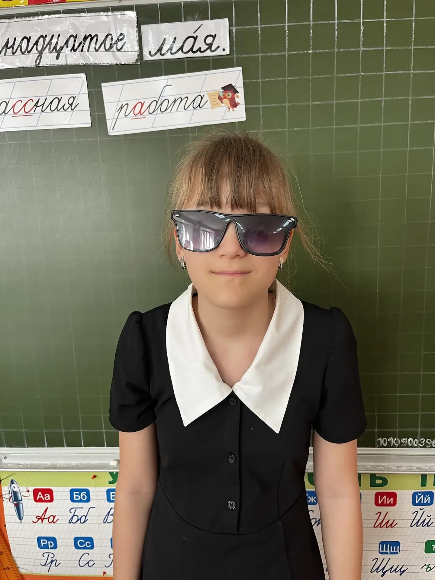 😎Очёчи чёрные  👓Вчера в нашей школе прошла Тематическая пятница модных очков  – стильная, креативная