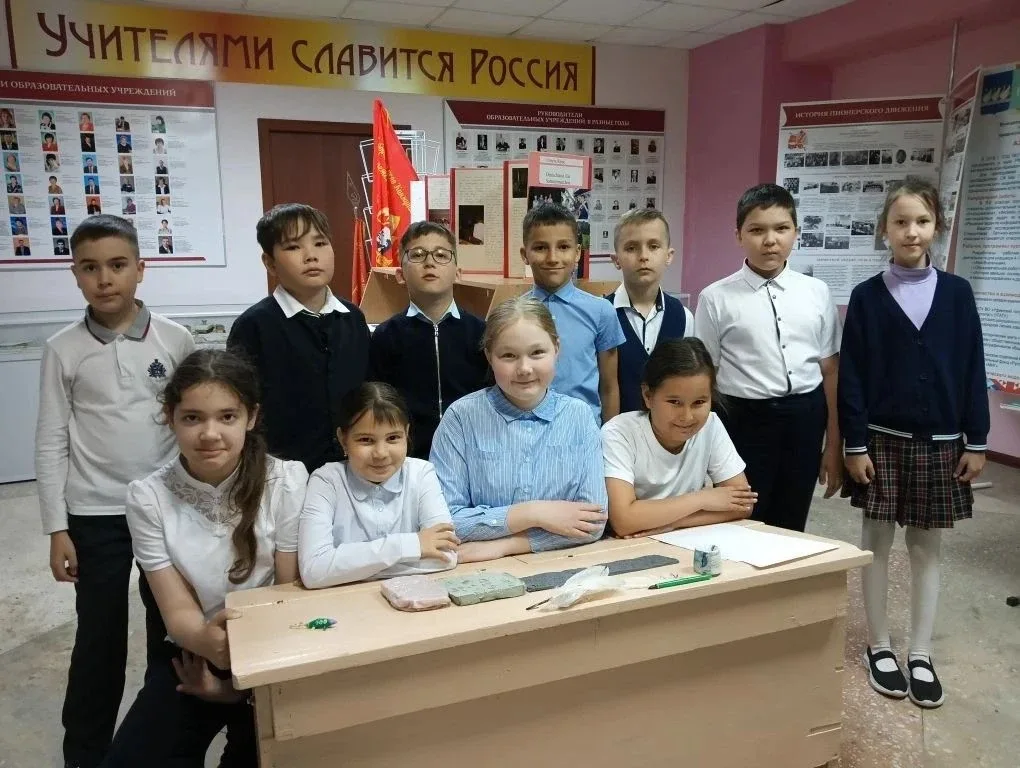 💠 В преддверии Международного дня музеев советник директора по воспитанию Сулейманова Э.В. провела э