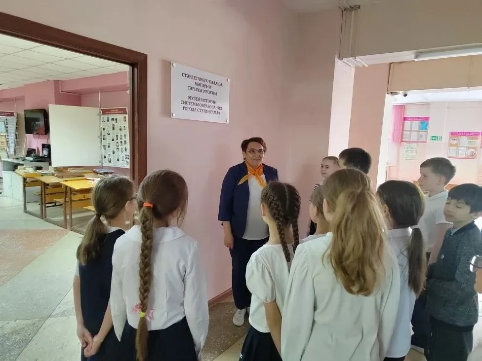 💠 В преддверии Международного дня музеев советник директора по воспитанию Сулейманова Э.В. провела э
