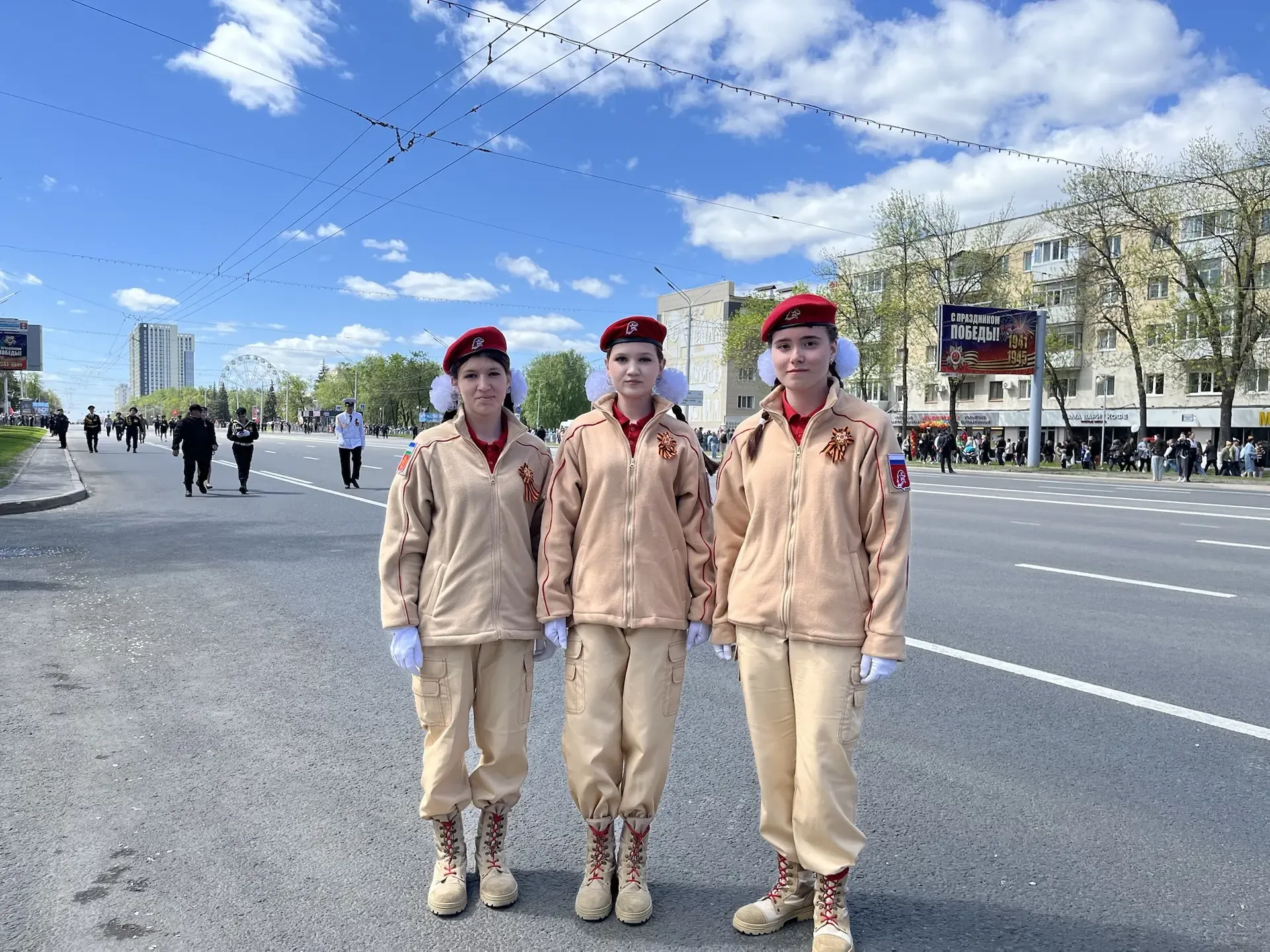 Юнармейцы Центра образования № 69 — участники парада Победы в Уфе!   Юнармейцы Центра образования № 