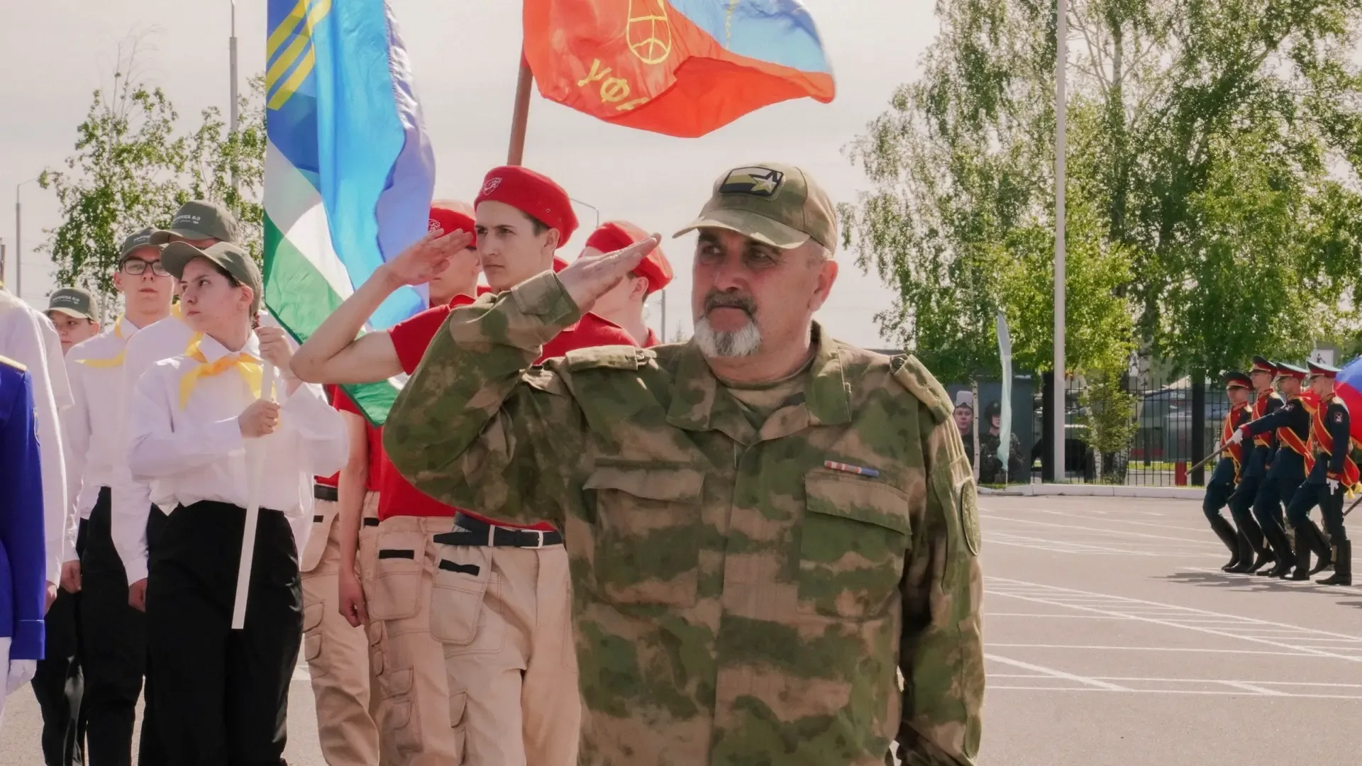 🗓️С 13 по 16 мая в парке Патриот проходила масштабная военно-патриотическая игра «Зарница 2.0» среди