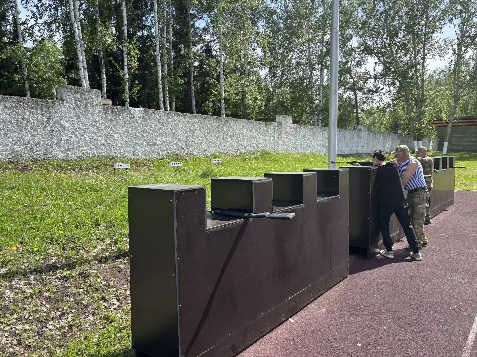 🗓️С 13 по 16 мая в парке Патриот проходила масштабная военно-патриотическая игра «Зарница 2.0» среди
