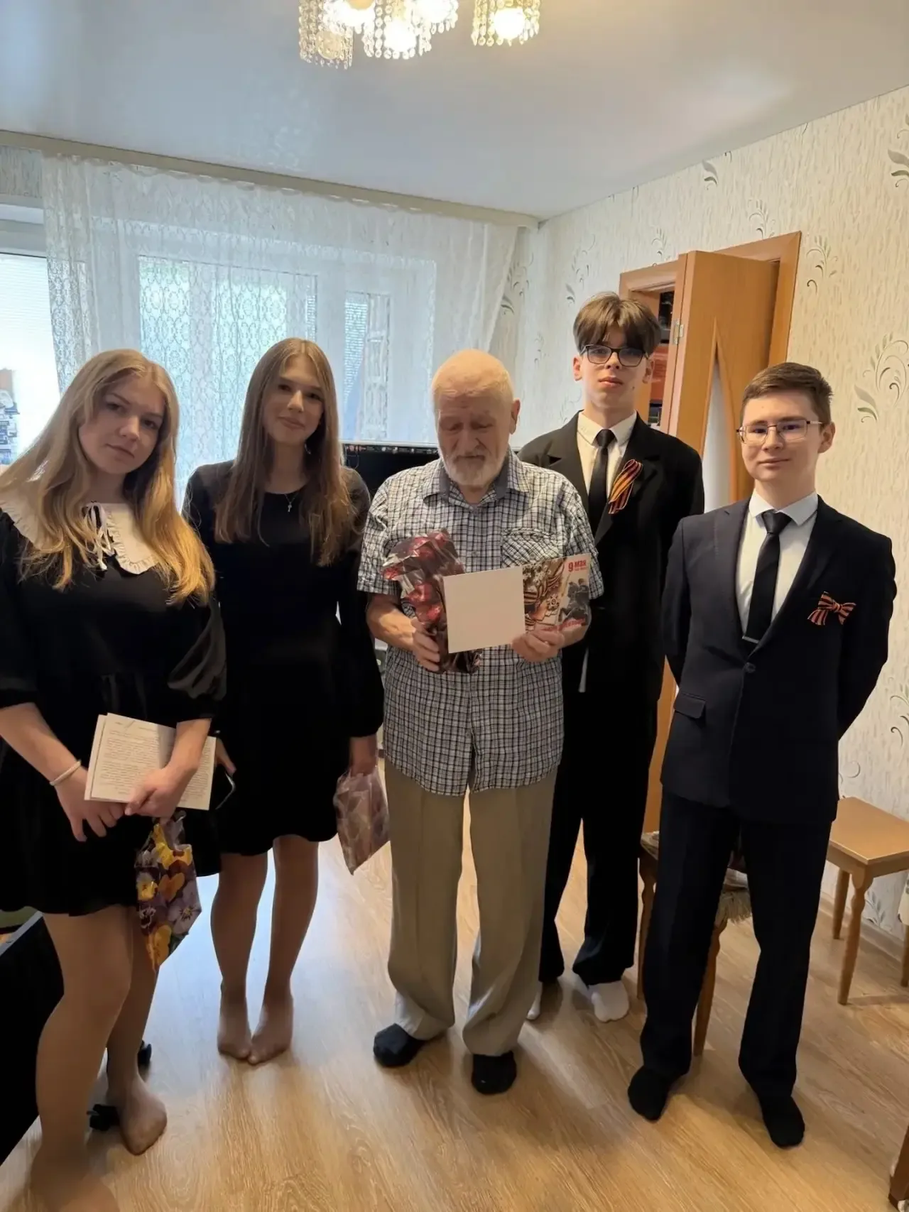 Патриотическая акция «Открытка ветерану» 🎖️🇷🇺  🔹В преддверии 81-й годовщины Победы в Великой Отечест