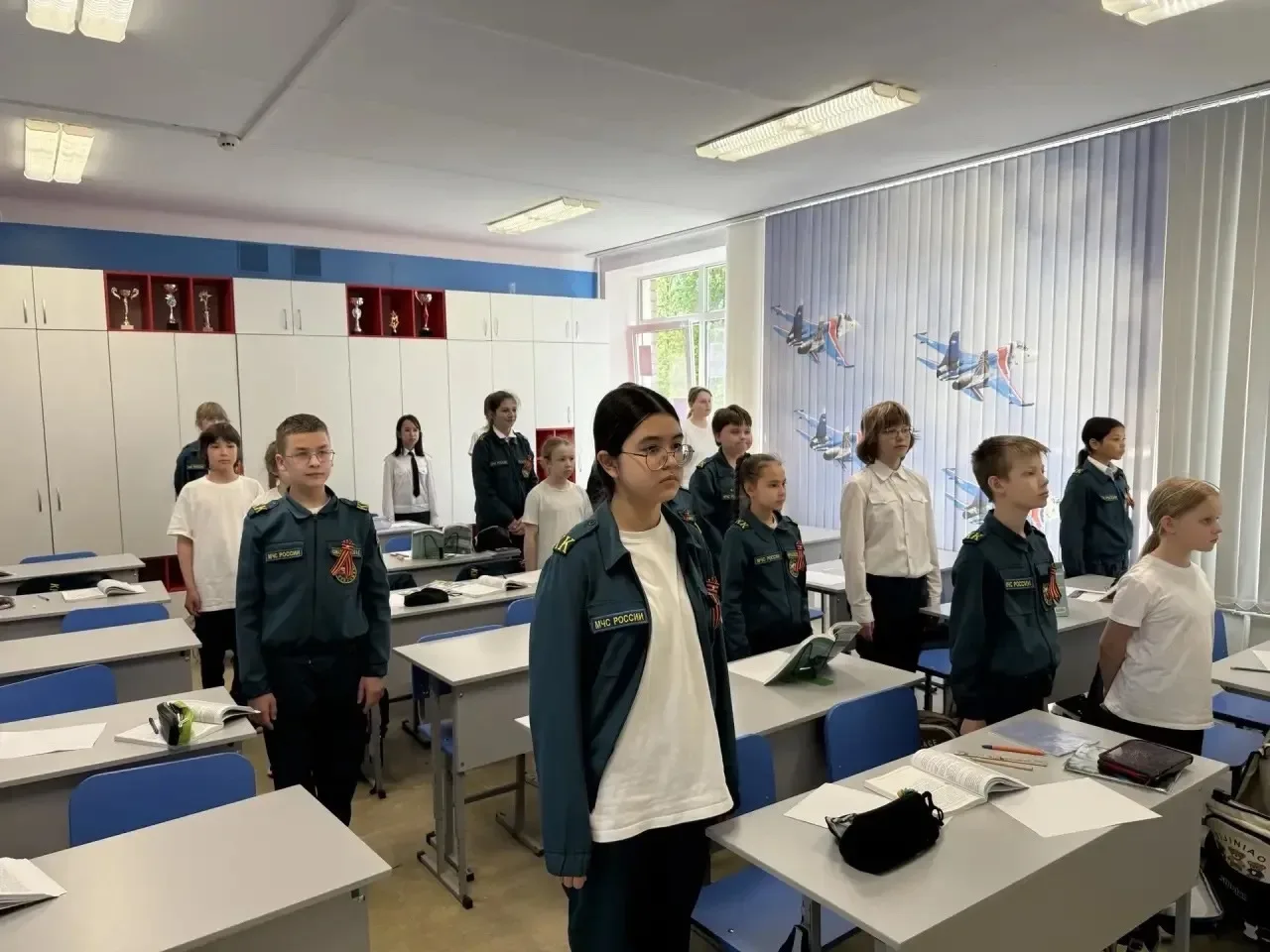 🕯️ Минута молчания в память о павших героях  8 мая в МАОУ «Гимназия № 64 имени В. В. Горбатко» прошл