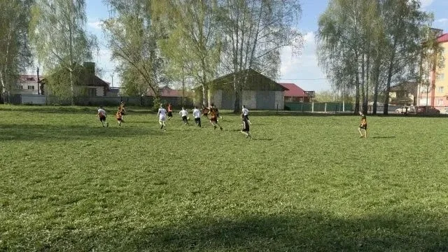 Сегодня, 6 мая, в лицее прошли соревнования по футболу в рамках проекта «Футбол в школе». Участвовал