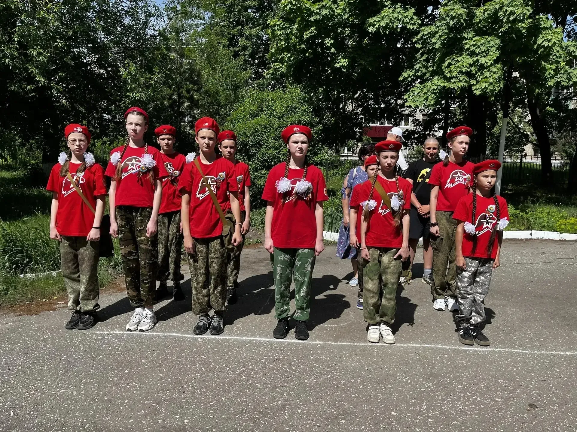 Сегодня наши семиклассники приняли участие в городской военно-спортивной игре «Игры отважных», посвя