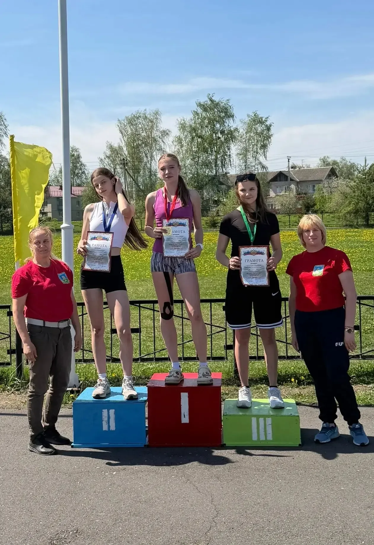 ✨🏃‍♀️🏃✨8 мая  в Добруни прошло Первенство Брянского района по лёгкой атлетике в зачёт комплексной Сп