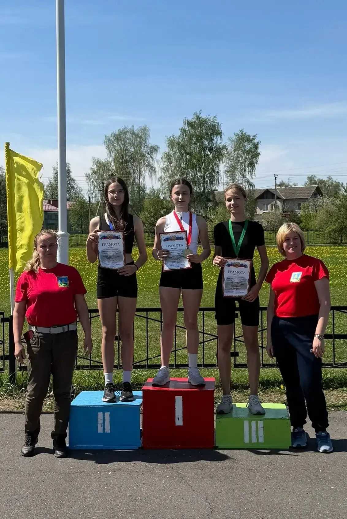 ✨🏃‍♀️🏃✨8 мая  в Добруни прошло Первенство Брянского района по лёгкой атлетике в зачёт комплексной Сп