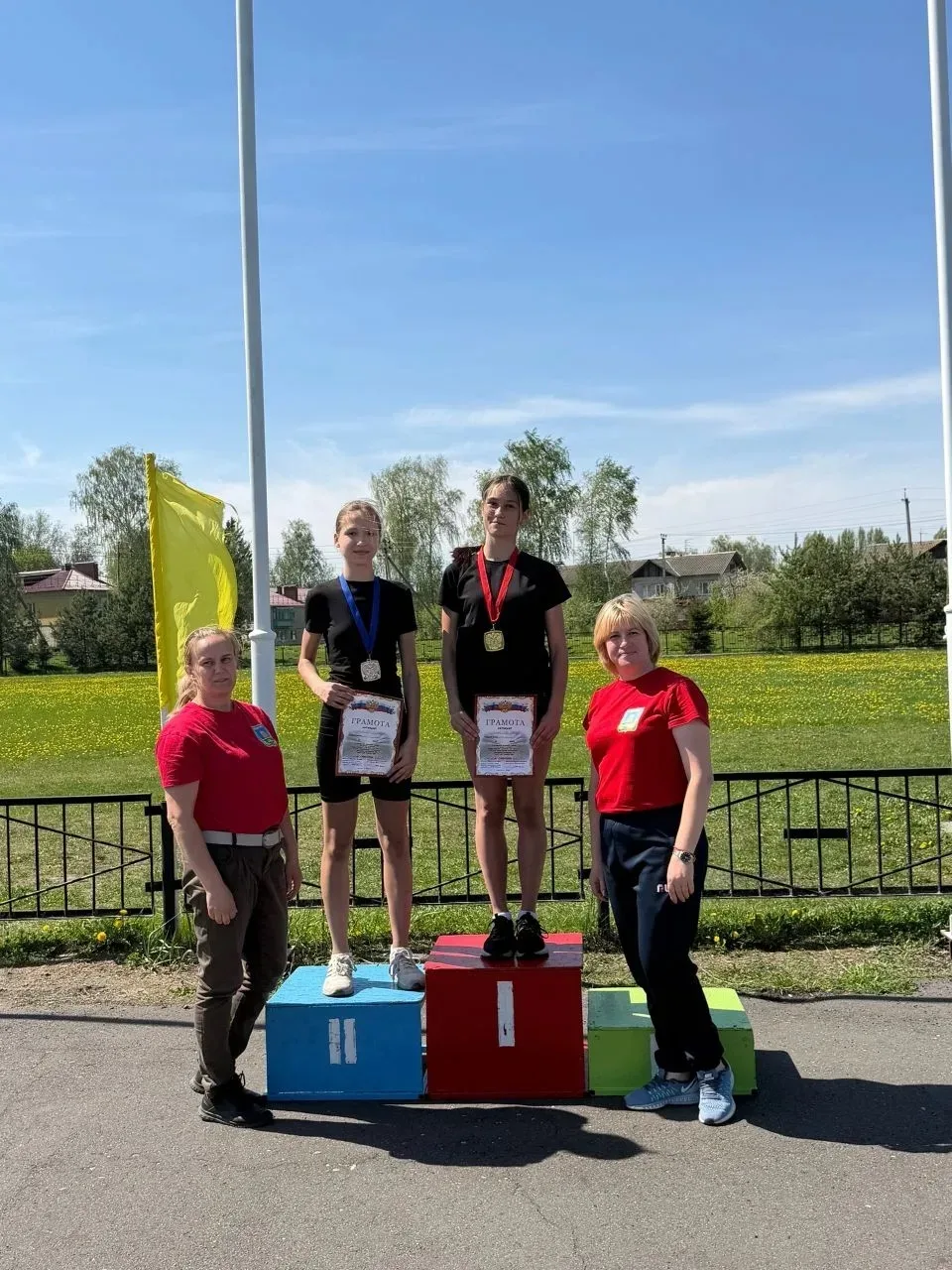 ✨🏃‍♀️🏃✨8 мая  в Добруни прошло Первенство Брянского района по лёгкой атлетике в зачёт комплексной Сп