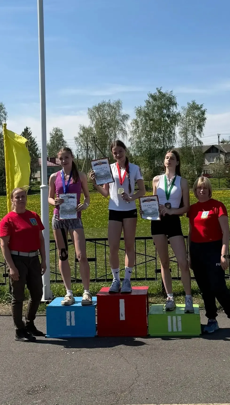 ✨🏃‍♀️🏃✨8 мая  в Добруни прошло Первенство Брянского района по лёгкой атлетике в зачёт комплексной Сп