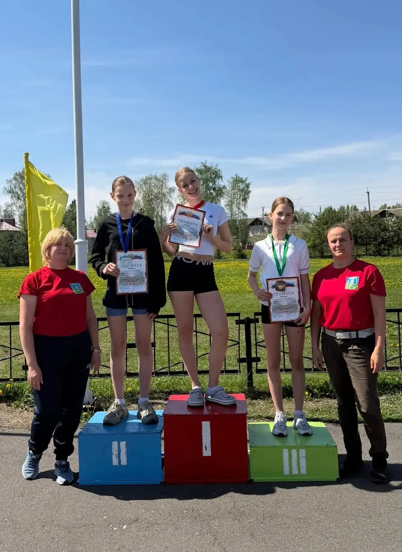 ✨🏃‍♀️🏃✨8 мая  в Добруни прошло Первенство Брянского района по лёгкой атлетике в зачёт комплексной Сп