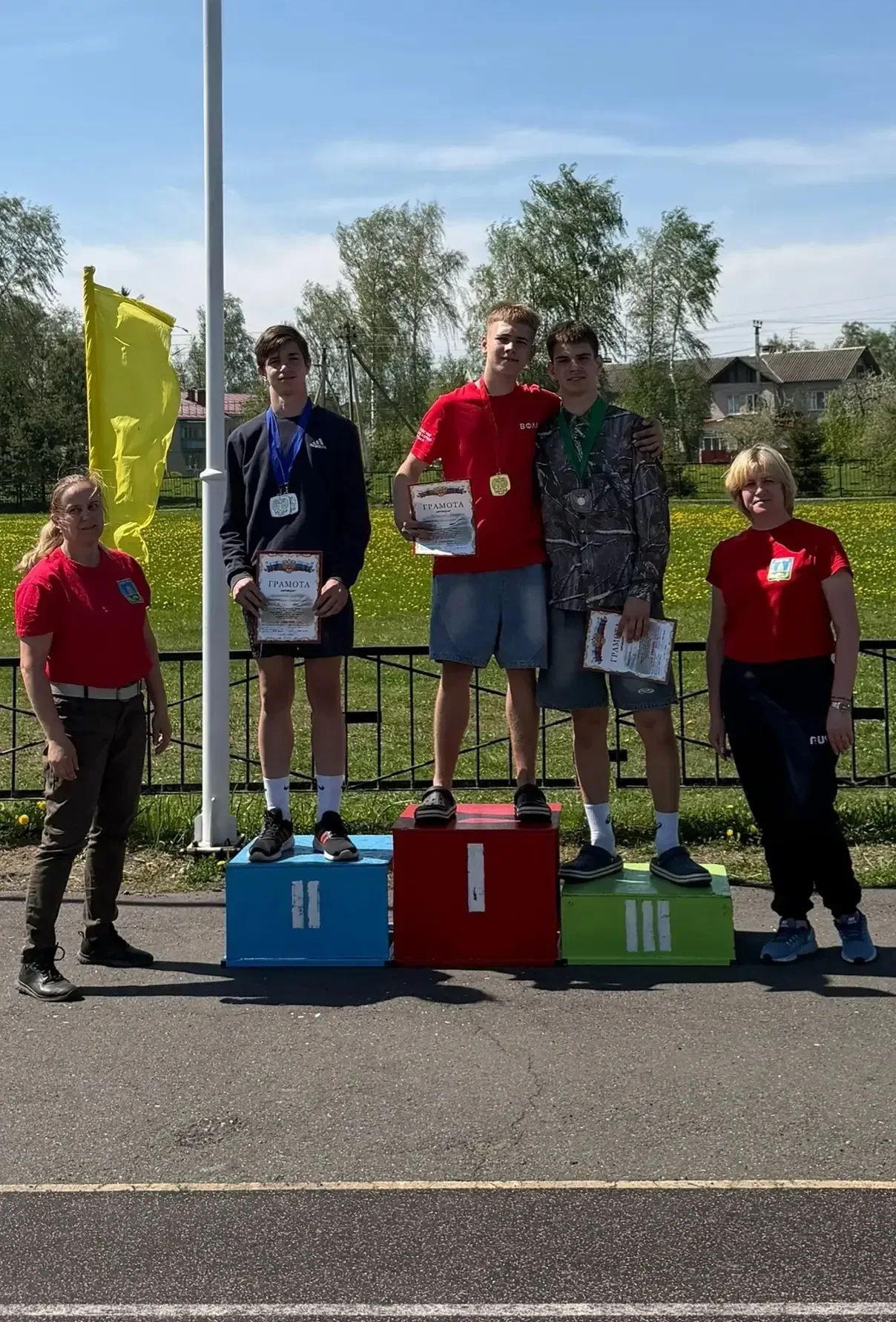 ✨🏃‍♀️🏃✨8 мая  в Добруни прошло Первенство Брянского района по лёгкой атлетике в зачёт комплексной Сп