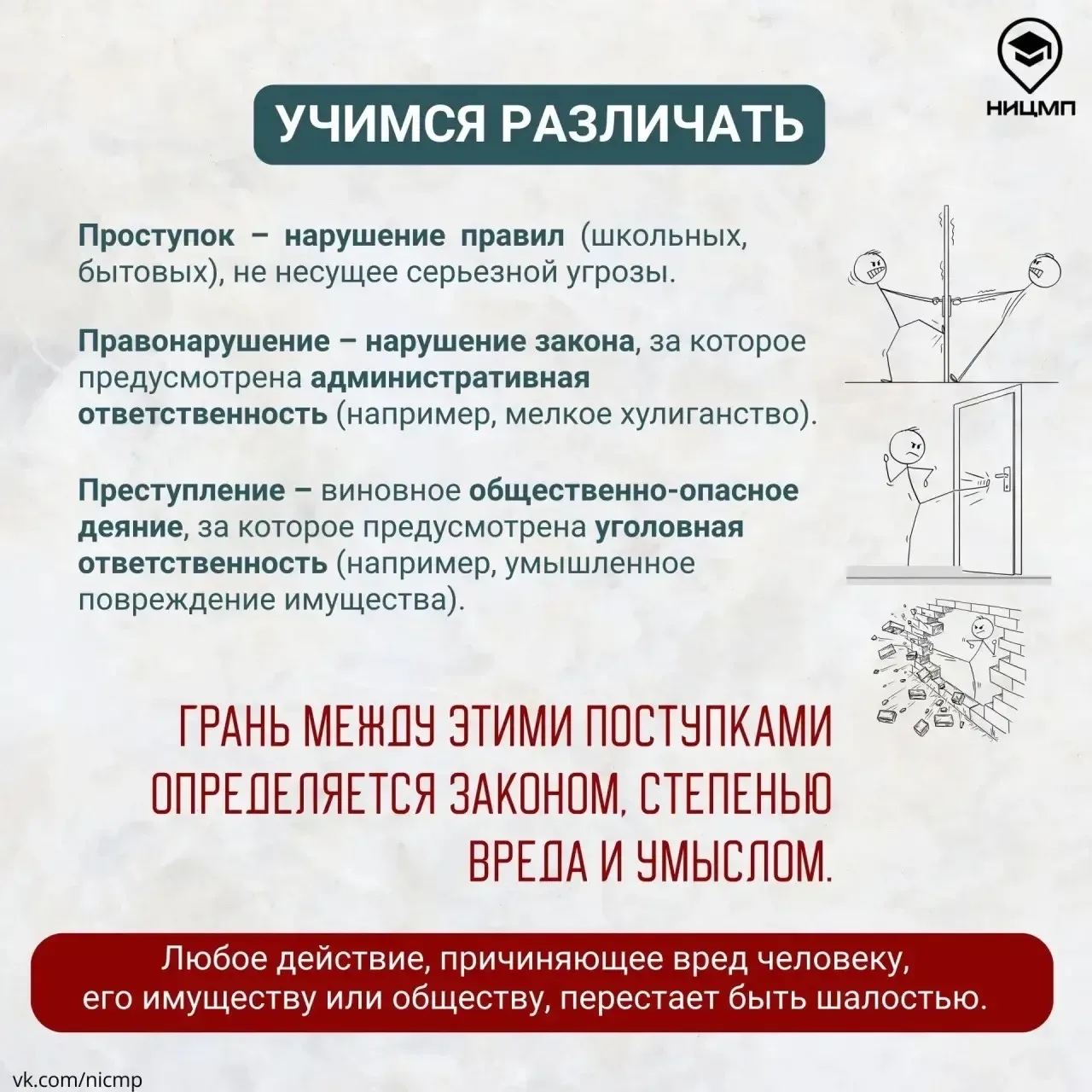 🤔 «Я просто пошутил»: чем оборачиваются «безобидные» шалости  Подростки часто не знают, что за «прик