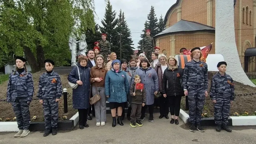 Торжественный митинг в деревне Федюково: память, единство, патриотизм  Сегодня в деревне Федюково пр