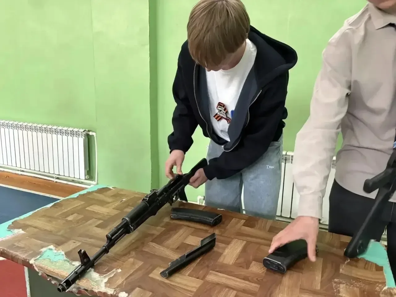 ДОПРИЗЫВНАЯ ПОДГОТОВКА   24 апреля в рамках Дня призывника в лицее прошла допризывная подготовка под