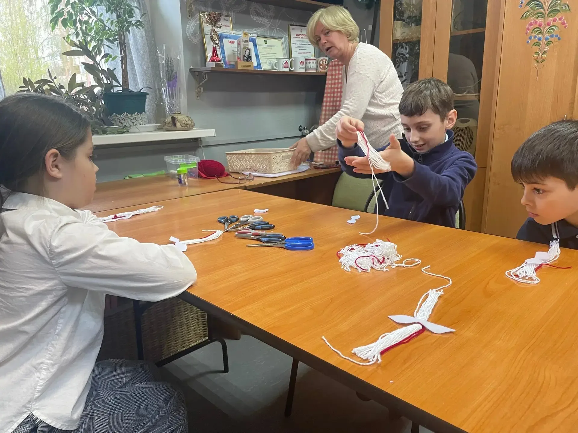 Ребята ГПД 3-х классов 28 апреля побывали на экскурсии в Доме культуры "Богатырский, 36".