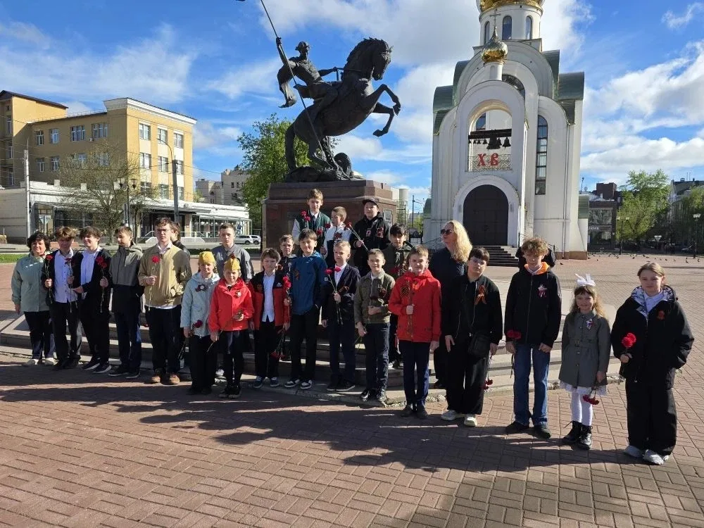 9 Мая, в день 81‑й годовщины Великой Победы, учащиеся, родители и учителя лицея № 33 приняли участие