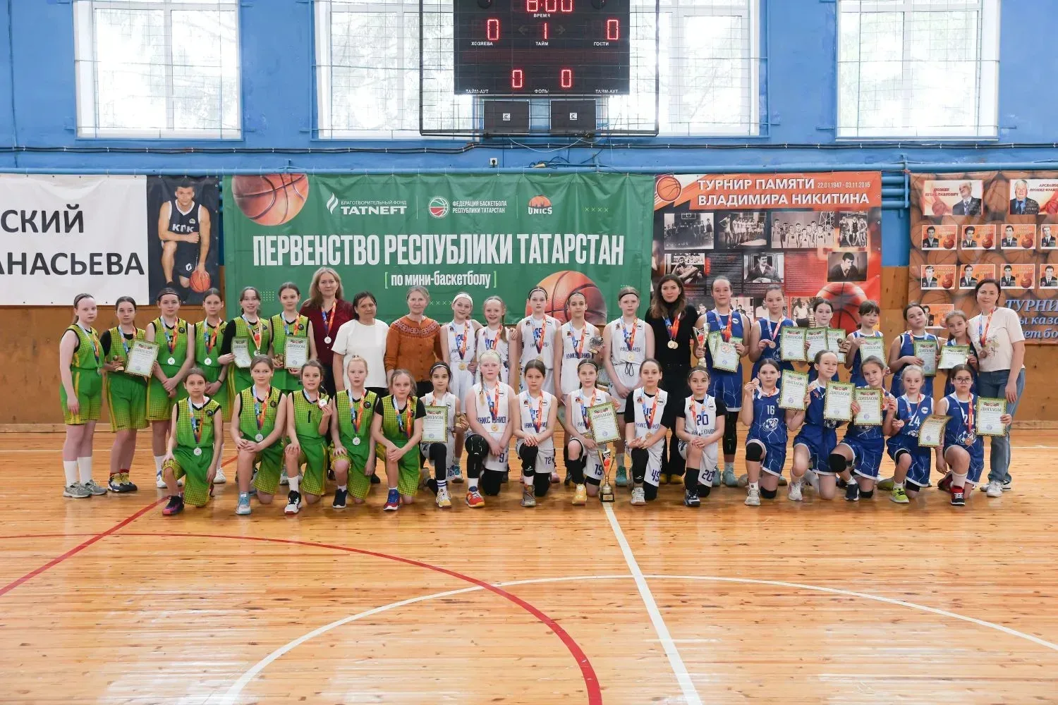 🏀 Серебро Первенства Татарстана - у наших юных баскетболисток!  27–28 апреля в Казани прошло Первенс