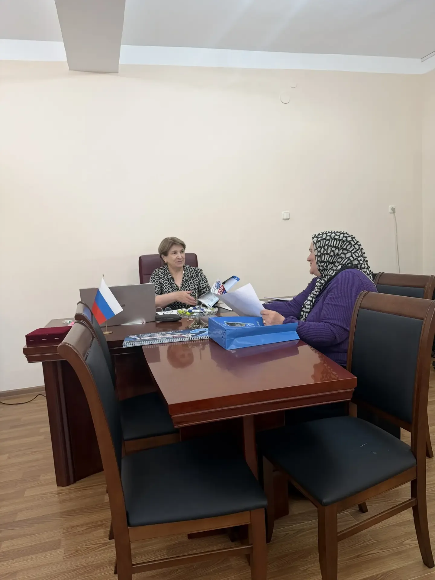 В рамках профориентационной работы сегодня состоялась встреча директора нашей гимназии с представите