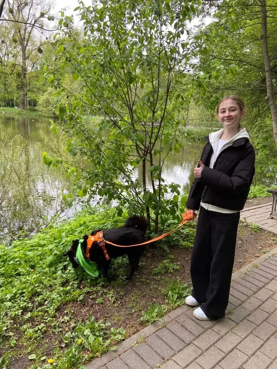 Другфест» в парке «Южный»: день добра, любви и хвостатых друзей 🐾❤️  16 мая учащиеся 7 «А» класса вм