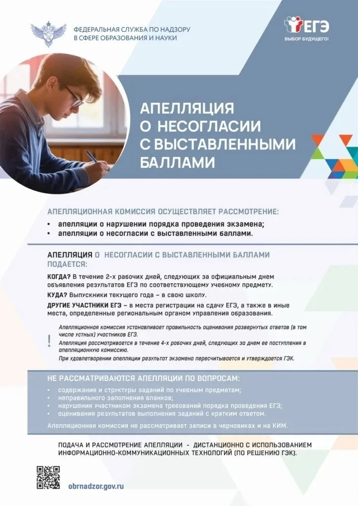 ИНФОРМАЦИЯ ДЛЯ ВЫПУСКНИКОВ  Федеральная служба по надзору в сфере образования и науки (Рособрнадзор)
