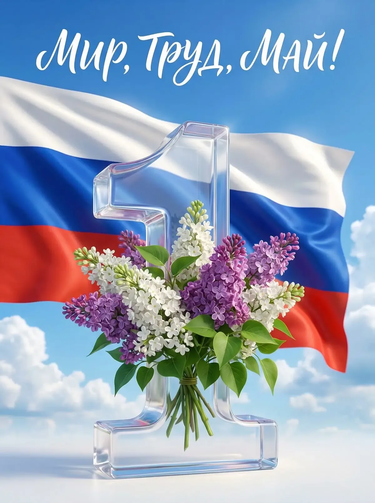 С Первым мая! 🌸 Мир! Труд! Май!  Этот день напоминает нам о важности труда, дружбы и взаимной поддер