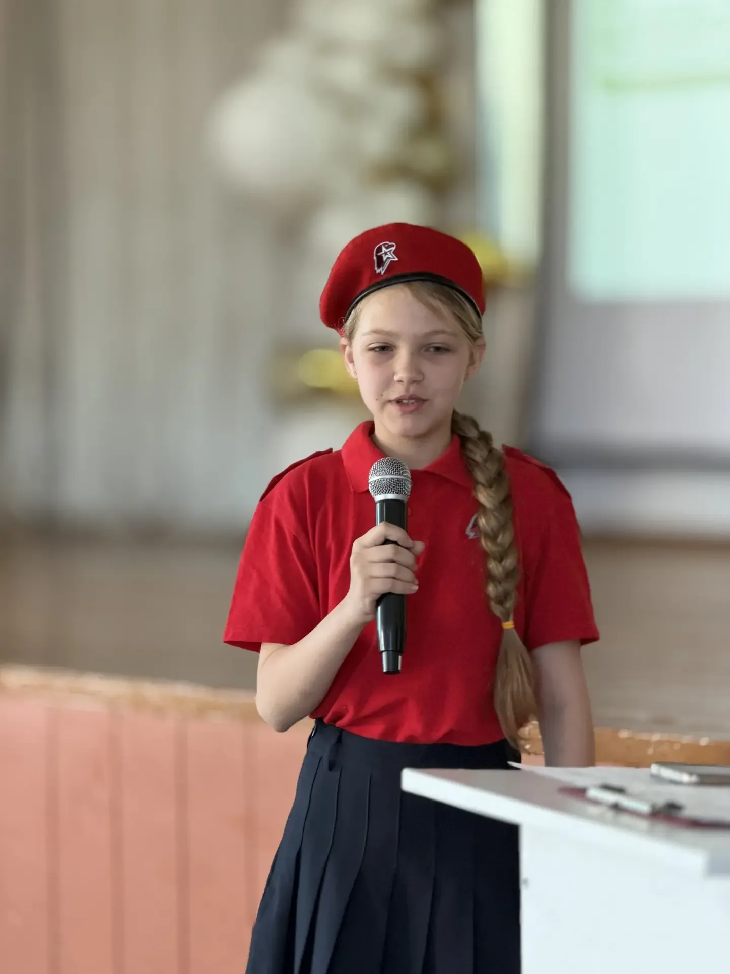 После торжественной линейки для параллели 5-х классов прошли «Разговоры о важном», посвящённые теме: