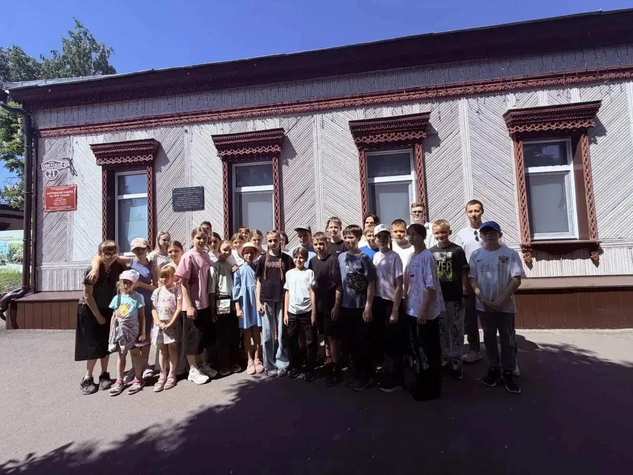 ✨5А класс побывал в с. Наровчат В краеведческом музее прошли квест,побывав в доме музыканта Архангел